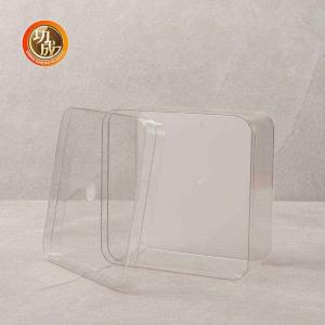 Buy cheap 600ml 810ml Customize Packing Boxes Transparent Rectangular PET Food Box product