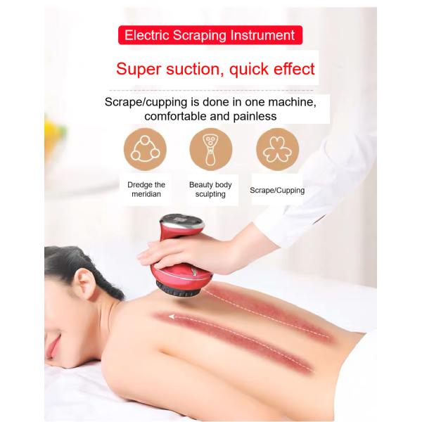 Professional Pain Relief Massage Machine Negative Pressure Cupping Scraping Machine