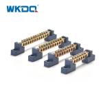 Netural Terminal Bus Bar Blue Terminal Block With Holder For Home Appliances