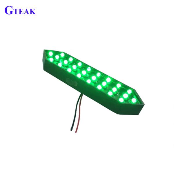Quality 15 inch 7 segment led display outdoor green color module for sale