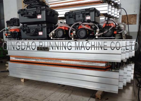Quality Heavyweight Sectional Conveyor Rubber Belt Vulcanizing Machine 1800mm for sale