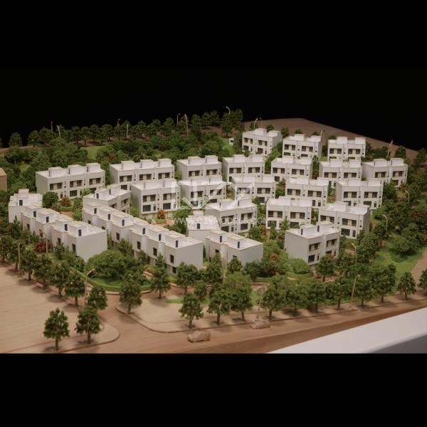 1:300 Scale Tirana Residential Model with Handmade Craftsmanship and 25-Day Lead Time