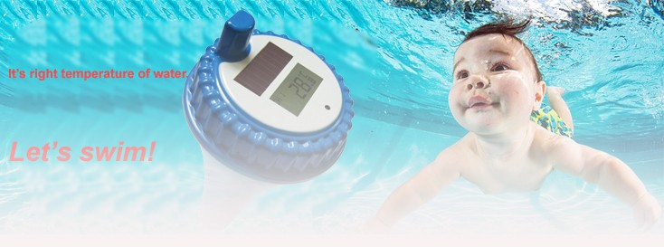 Easy Read Solar Pool Thermometer For Accurate Temperature Monitoring In Outdoor Pools