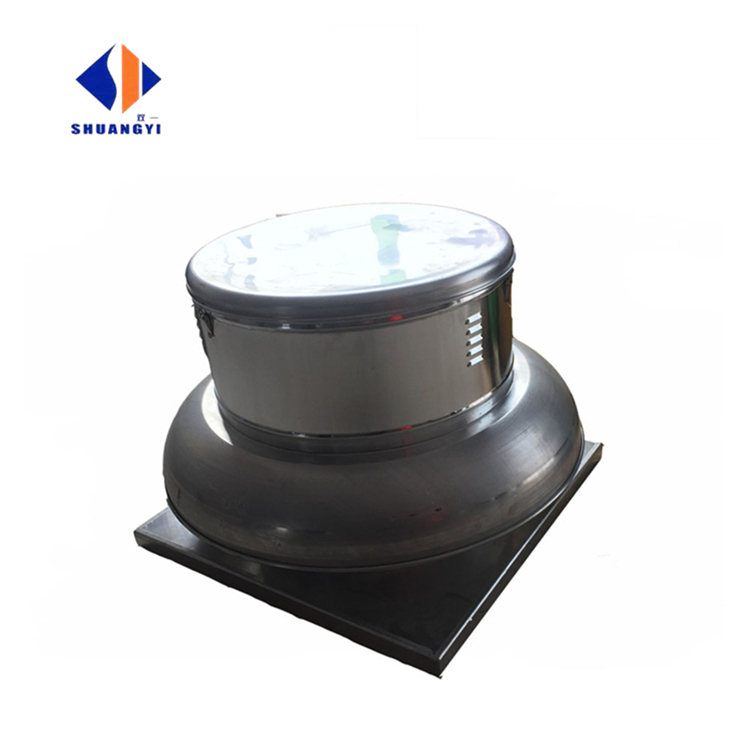 High Material Corrosion Resistant Variable Speed Motor Roof Automation Centrifugal Fan