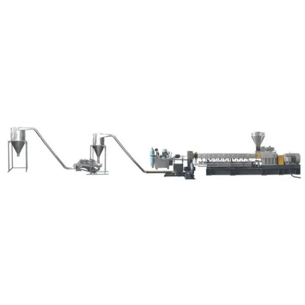 EVA / TPR / TPE / TPV /TPU Twin Screw Compounding Extruder with Underwater Pelletizing