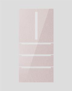Home Appliance Refrigerator Door Panels With Glass Fully Tempered