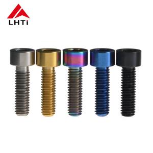 China Forged M6 Gr2 Titanium Hex Socket Cap Screws DIN912 on sale
