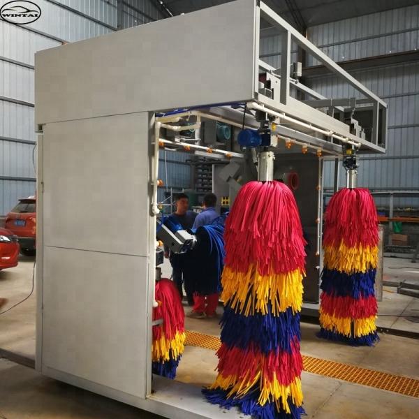 Quality Gantry Type Automatic Car Washing Machine With Optional Dryers And Foam Wax Spraying for sale