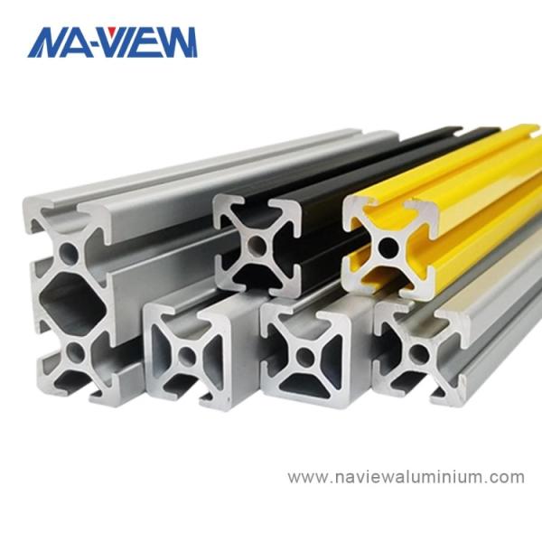 Quality 2020 2040 2060 4040 V Slot Rail Extruded Aluminum Extrusions Profile for sale