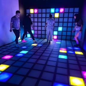 Buy cheap Indoor Waterproof Activate Game Led Floor Interactive Led Screen Floor Tile Light Game product