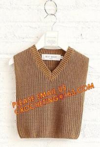 Buy cheap Superior quality wholesale v neck sweater boys casual kid vest, Fashionable cozy wholesale v neck sweater boys casual ki product