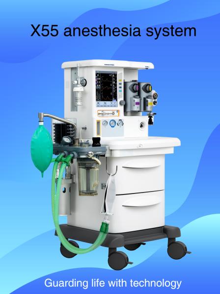 Quality X55 siriusmed anesthesia machine good quality touchscreen ventilator for sale