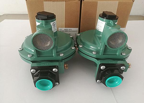 Quality 10 Psi R622-DFG Fisher R622 Model Gas Regulator Emerson Low Pressure Lpg Regulator for sale