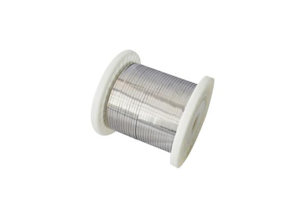 Quality OEM Copper Nickel Alloy Wire , Resistance Strip Wire Bright Flat Wire For Resistor for sale