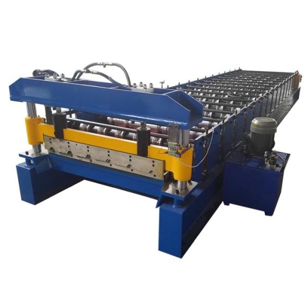 Zinc Glazed Tile Aluminium Roof Sheet Cold Roll Forming Machines for Profile Metal Roof Panels