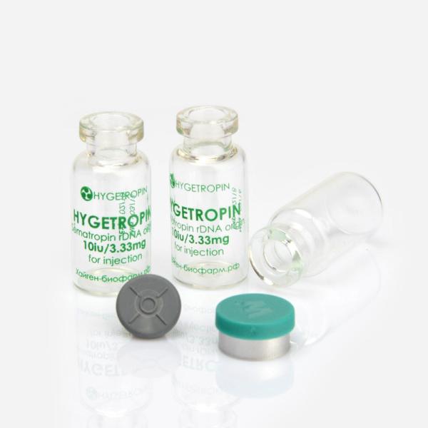 Quality 3ml Penicillin Clear Glass Vial With Rubber Stopper for sale