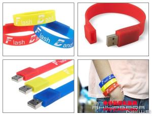 China Rubber usb-PVC  usb memory，Wrist Strap usb flash drives, USB disk, usb drives on sale