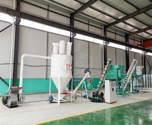 Buy cheap Small Cattle Feed Pellet Production Line Compact Structure For Livestock Farms product