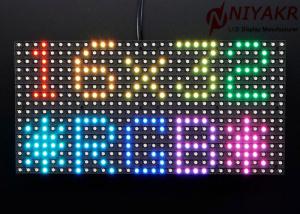 Indoor SMD RGB P6 Full Color LED Display Module 32X16 Pixels 27777 Dots/m2