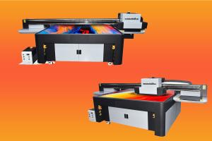 Buy cheap UV Flatbed Printer With 30 Square Meters Per Hour Maximum Print Speed LED UV Lamp Curing System product