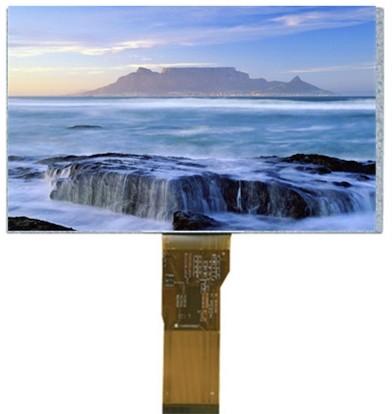 Quality High Brightness 5 Capacitive Touch Screen 800*480 ST7262 16/18/24 Bit RGB for sale