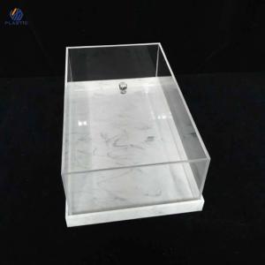 Buy cheap 100% Virgin PMMA Transparent Acrylic Display Boxes Acrylic Food Display Case product