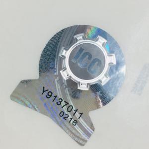 Buy cheap Self Adhesive Holographic Security Labels With Custom Printing Logo product