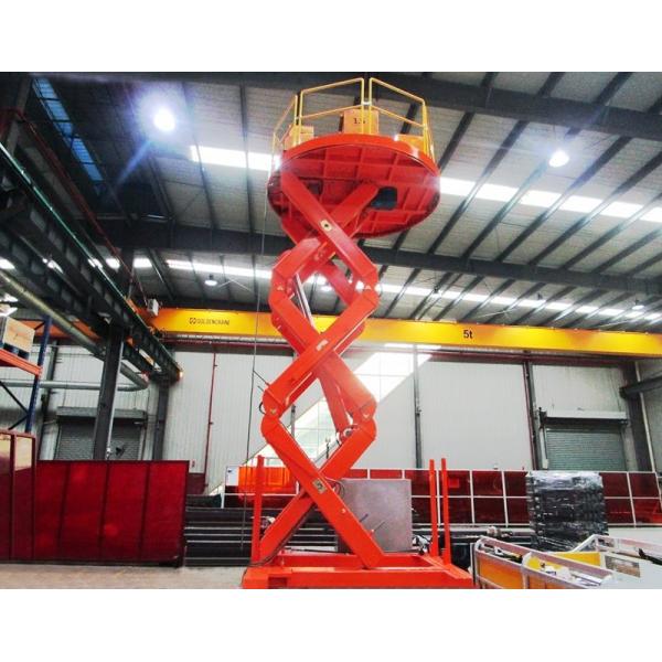 10 Ton Hydraulic High Lift Table with Turntable