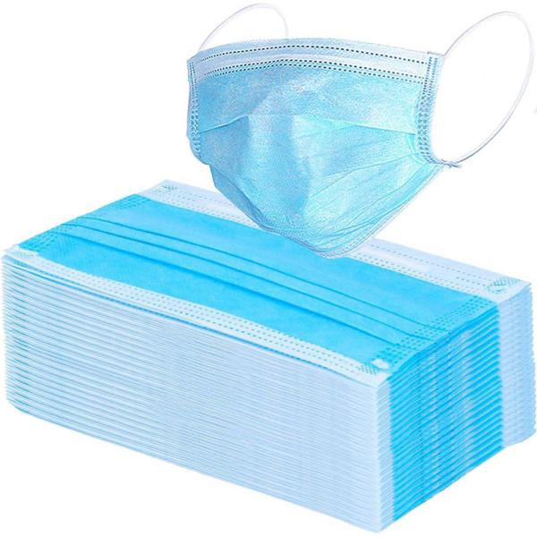 Blue Color Surgical Face Mask Low Sensitivity Skin Friendly PP Materials