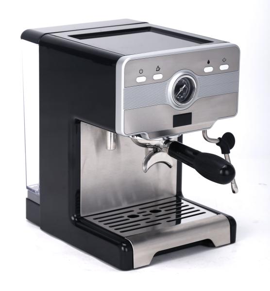 Quality Easy Control Espresso Machine Large Capacity Espresso Maker Black Or Silver Color 100cups PP And Stainless Steel Body for sale