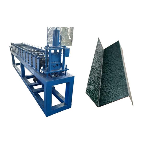 Blue Color Light Steel Keel Roll Forming Machine Different C / U / L / W Shape Customized