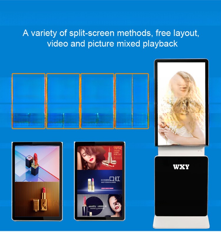32" 43" Inch 2500-3000 Nit High Brightness LCD LED Advertising monitor Digital Signage video display with photo sensor