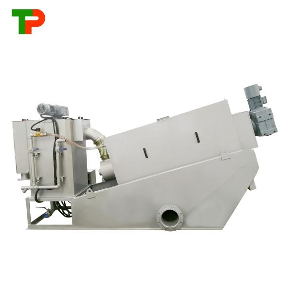 Quality Water Treatment Sludge Separator Supply Dewatering Screw Press From Top for sale