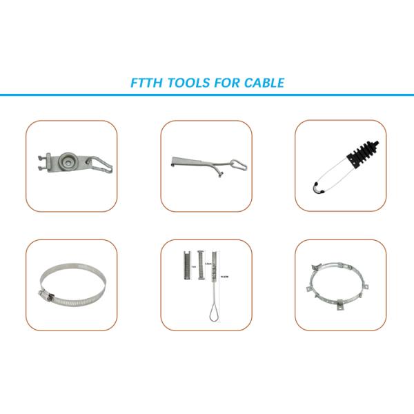 High Quality GJYXFCH FTTH Optical Drop Cable 6 Cores with good price