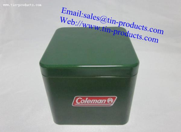 Quality Square Coleman Gift Watch Box from Goldentinbox for sale