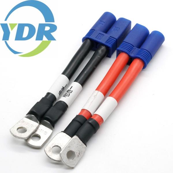 Quality EC5-F Silicone Battery Connector Cables 8AWG Plug And Play Wiring Harness With Sheath for sale