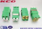 Single Mode Optical Fiber Adapter Duplex Auto Shutter LC/APC LC/UPC Without