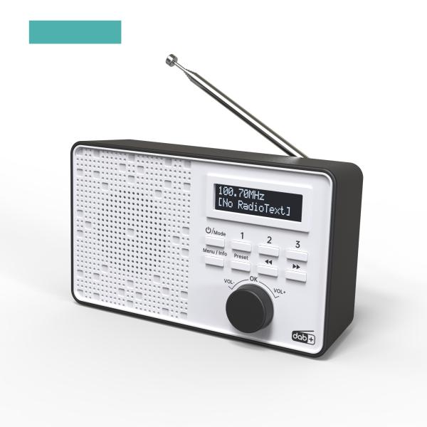 At A Loss Built-In Speaker Digital DAB Radio Portable alarm Clock DAB+ Radio