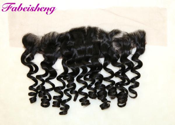 Quality Loose Wave Lace Front Closures For Weaving , Lace Frontal Closure Ear To Ear for sale