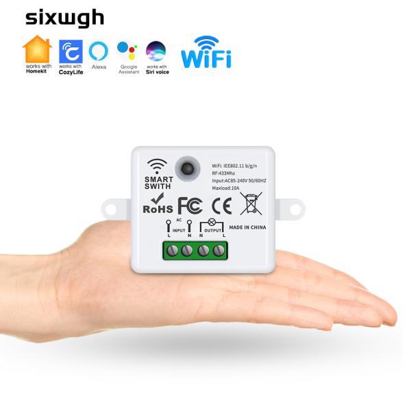 Quality 2.4GHz Voice Control Self Powered Wireless Switch Antenna Wifi Remote Switch for sale