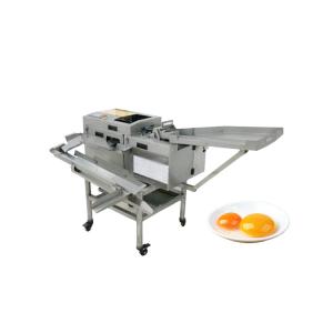 China egg breaking machine egg separator machine / industrial egg white yolk separator machine / egg cracker with separator on sale