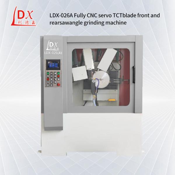 Quality LDX-026A Fully Enclosed Servo CNC Circular Saw Blade Grinding Machine for sale