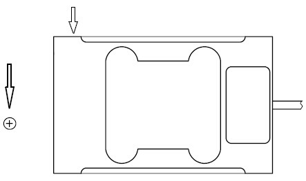 F4841 Scale Load Cell Sensors Aluminum Alloy Load Cell For Weight Measurement