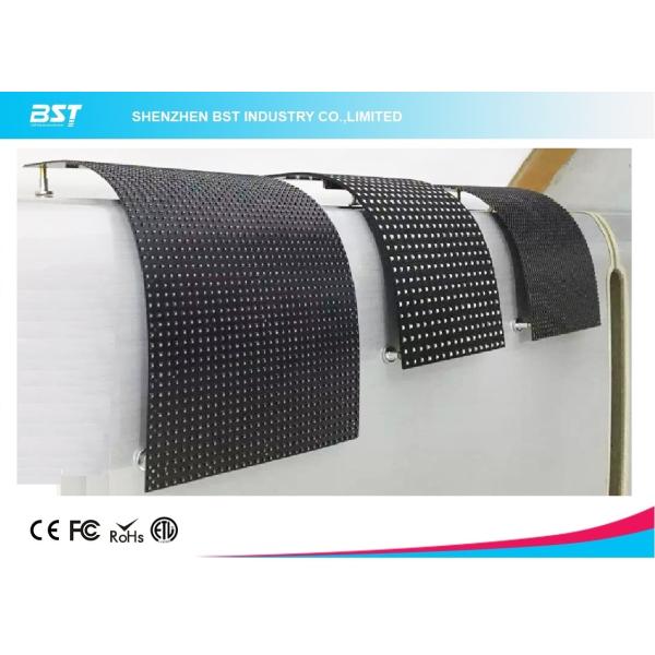P6mm Unique Circle / Curved Led Screen Display Flexible For Advertising Or Stage / Event