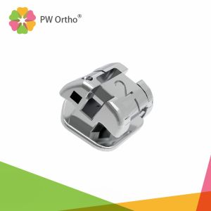 Buy cheap 80 Gauge Mesh Base Orthodontic Passive Self Ligating Brackets from wholesalers