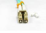 OM3 Multimode Fiber Patch Cord LC UPC Connector 0 . 9 / 2MM Diameter