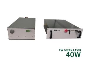 40W CW Continuous Wave Fiber Laser Single Mode Nanosecond Green