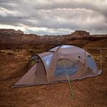 Double Layer Breathable 190T Polyester Pop Up Camping Tent