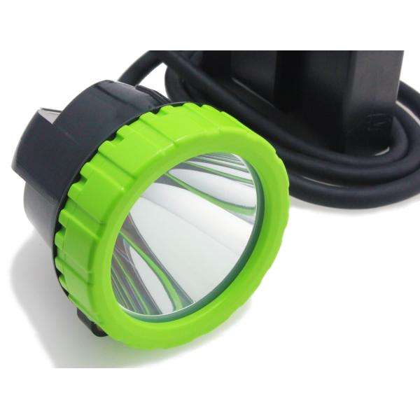 50000 Lux Led Headlamp Rechargeable , 4 Color Lighting Miners Cap Lamp