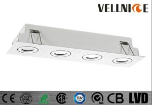 Buy cheap White Finishing LED Recessed Downlight Triac Dimmable LED Driver High Efficiency product